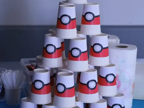 Salle décorée thème Pokémon