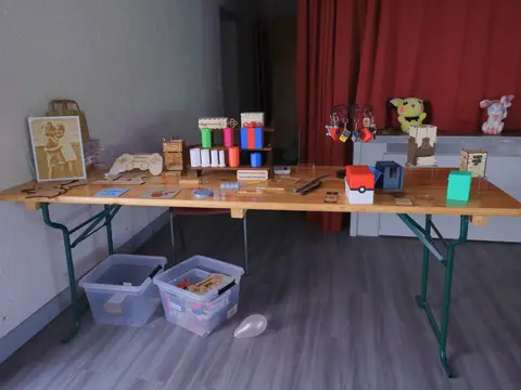 Salle d'animation Pokémon vue d'ensemble